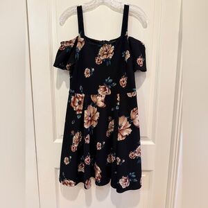 Altar’d State Black Floral Dress